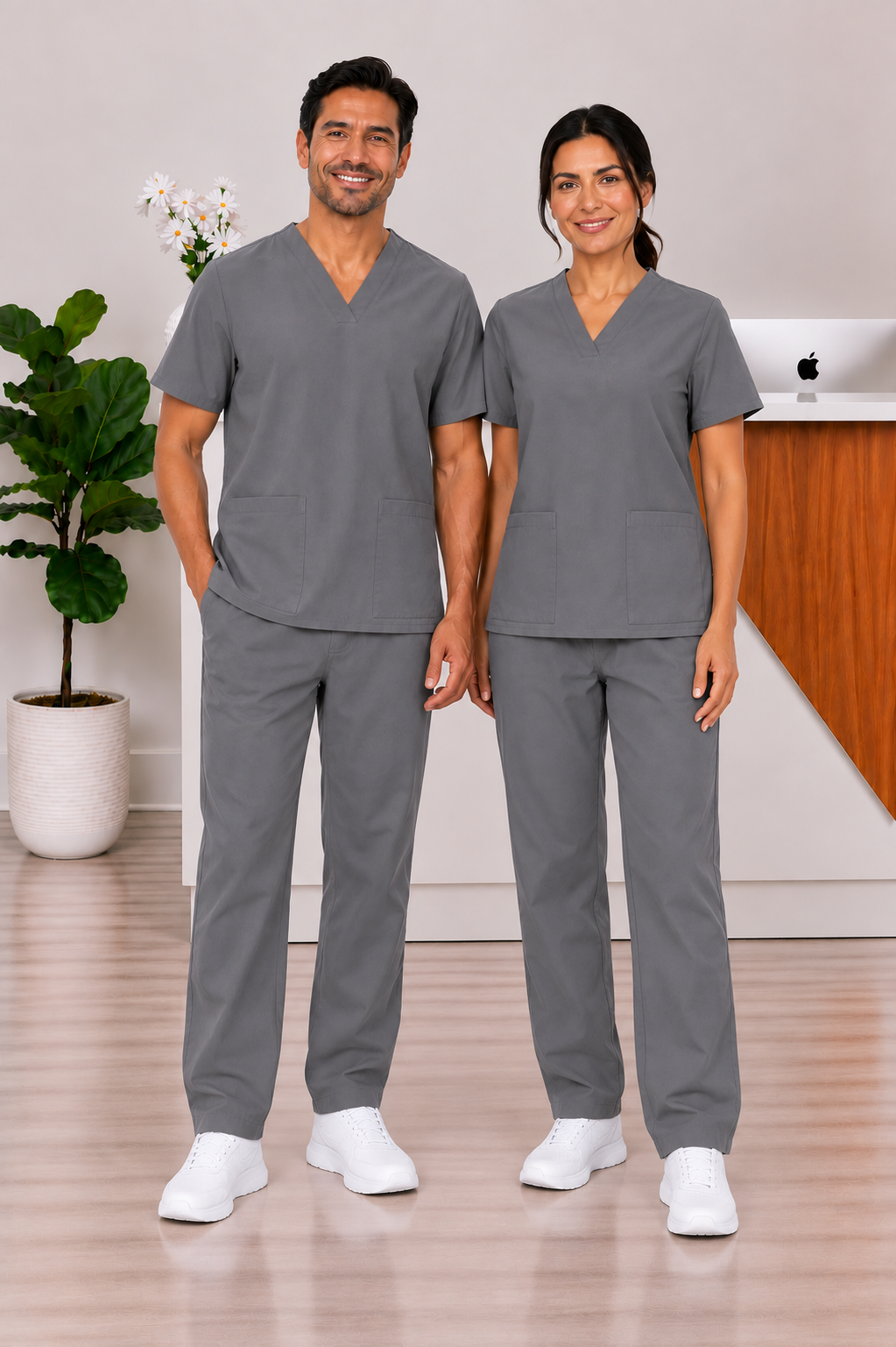 Fotografía del producto BLUSA RELEVO CUELLO V Unisex